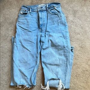 Abercrombie 90s high-rise curve love jean